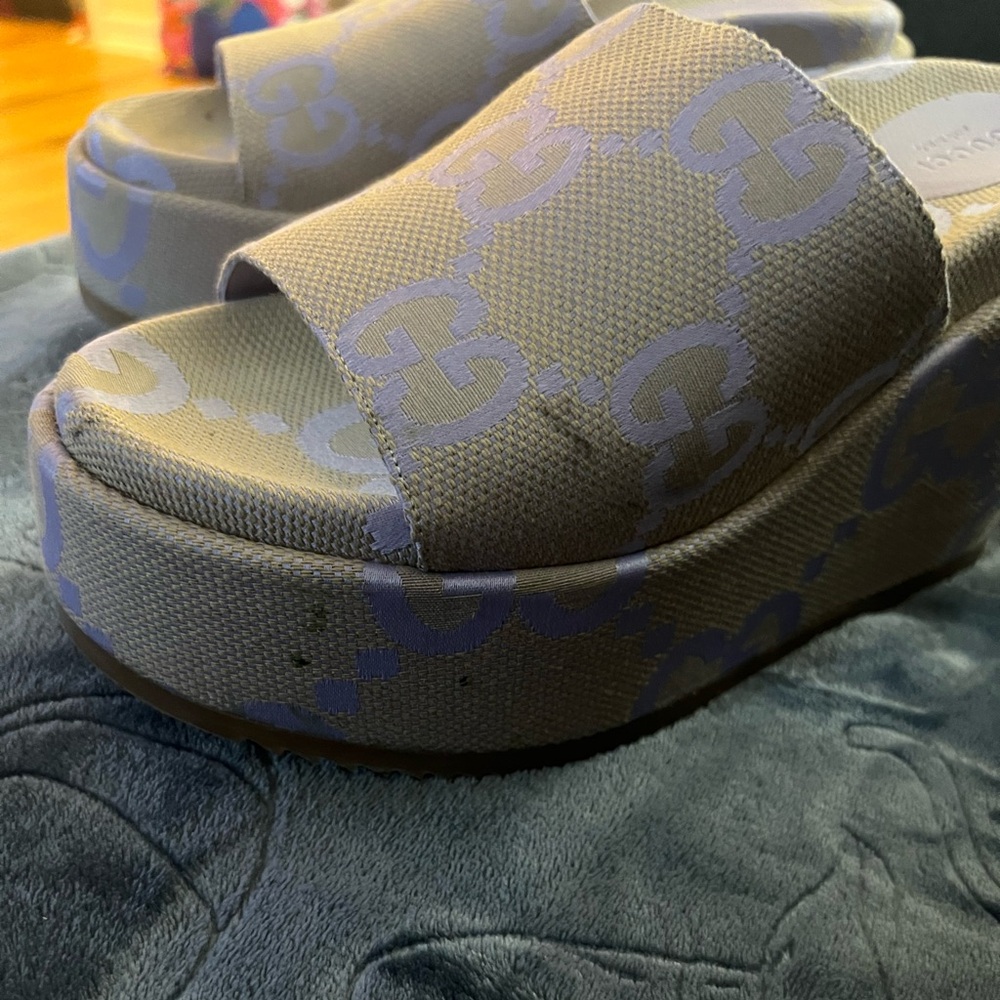 Gucci wedge heels